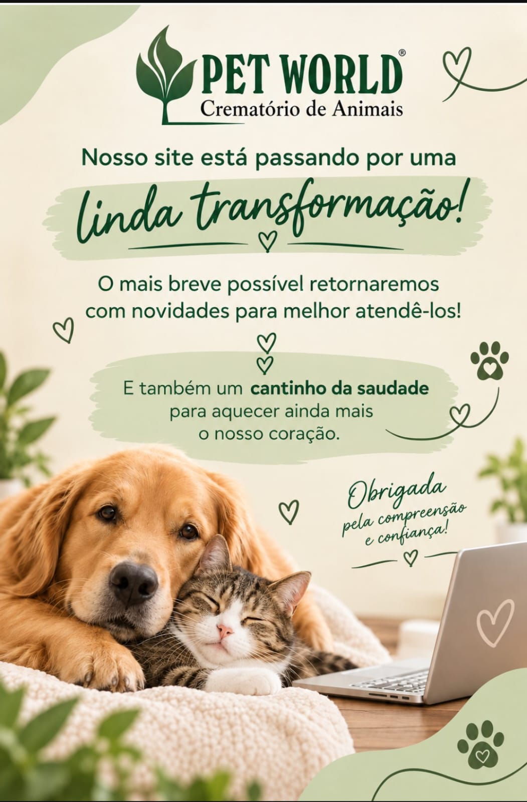 Aviso de Manutenção